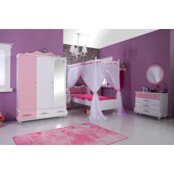 Prinses kinderkamer meisjeskamer roze