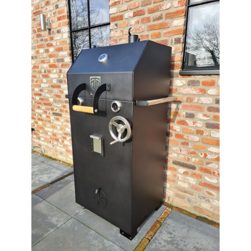 DTB Grill houtskool barbecue, bbq in hoogte verstelbaar, bbq voor low&slow en high&fast, alles in 1 bbq