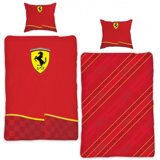 Ferrari dekbedovertrek autobed kinderkamer