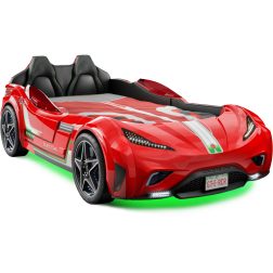  Autobed GTE Racer | rood jongensbed met licht en geluid