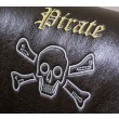 Black Pirate stoel kinderstoel piraten, bureaustoel piraten, accessoires piratenkamer, inspiratie piratenkamer, complete jongenskamer