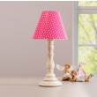 Lara lamp, tafellamp roze, tafellamp meisjeskamer, lamp kinderkamer